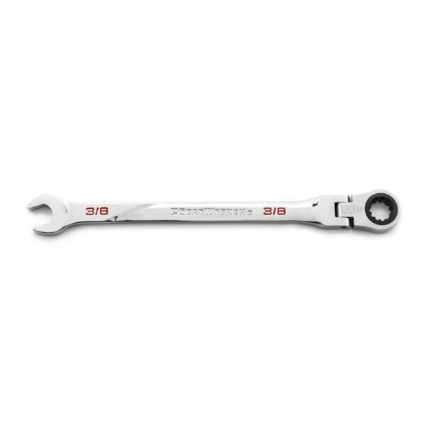 86236 GearWrench Llave Combinada con Carraca de Cabeza Flexible de 3/8'' 120XP Universal Spline XL