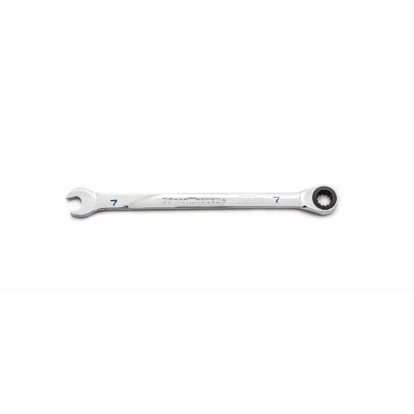 86407 GearWrench Llave Combinada de Trinquete de 12 Puntos XL Universal Spline de Cabezal Flexible de 7mm y 120 Dientes