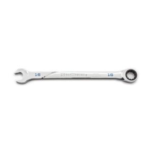 86416 GearWrench Llave Combinada de Trinquete de 12 Puntos XL Universal Spline de Cabezal Flexible de 16mm y 120 Dientes