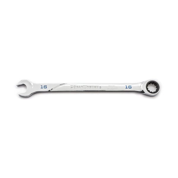86416 GearWrench Llave Combinada de Trinquete de 12 Puntos XL Universal Spline de Cabezal Flexible de 16mm y 120 Dientes
