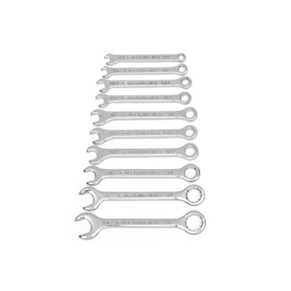 86560 GearWrench Juego de Llaves Combinadas de Bolsillo de 10 Piezas SAE