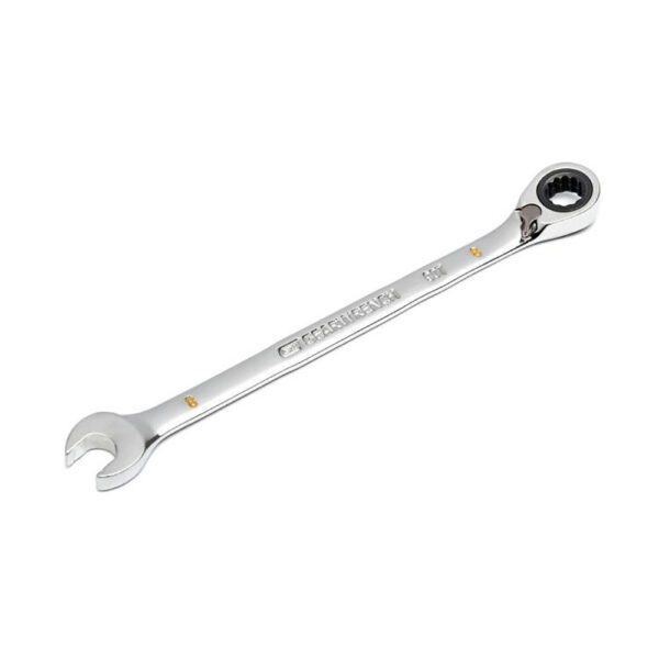 86608 GearWrench 8mm Llave de Combinación de Trinquete Reversible de 12 Puntos y 90 Dientes