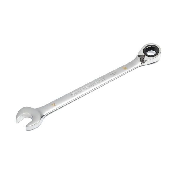 86612 GearWrench 12mm Llave de Combinación de Trinquete Reversible de 12 Puntos y 90 Dientes