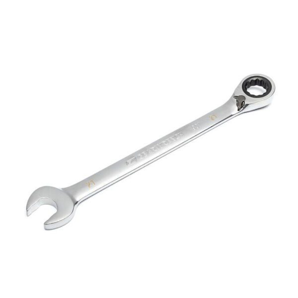 86621 GearWrench 21mm Llave de Combinación de Trinquete Reversible de 12 Puntos y 90 Dientes