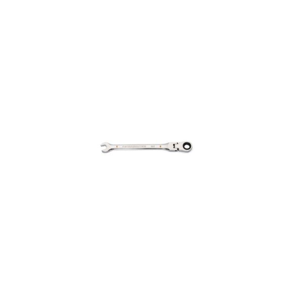 86708 GearWrench Llave Combinada con Carraca de Cabeza Flexible de 8mm y 90 Dientes de 12 Puntos