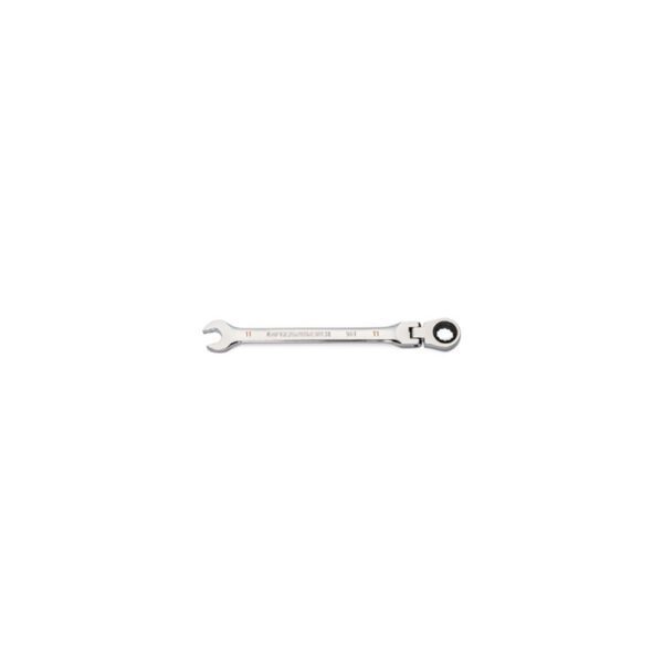 86711 GearWrench Llave Combinada con Carraca de Cabeza Flexible de 11mm y 90 Dientes de 12 Puntos