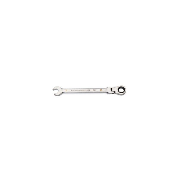 86712 GearWrench Llave Combinada con Carraca de Cabeza Flexible de 12mm y 90 Dientes de 12 Puntos