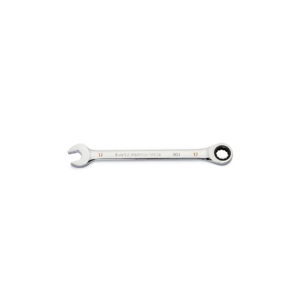 86917 GearWrench Llave Combinada de Trinquete de 12 Puntos de 17mm y 90 Dientes