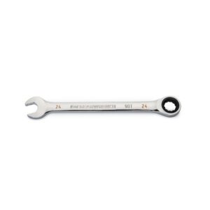 86924 GearWrench Llave Combinada de Trinquete de 12 Puntos de 24mm y 90 Dientes