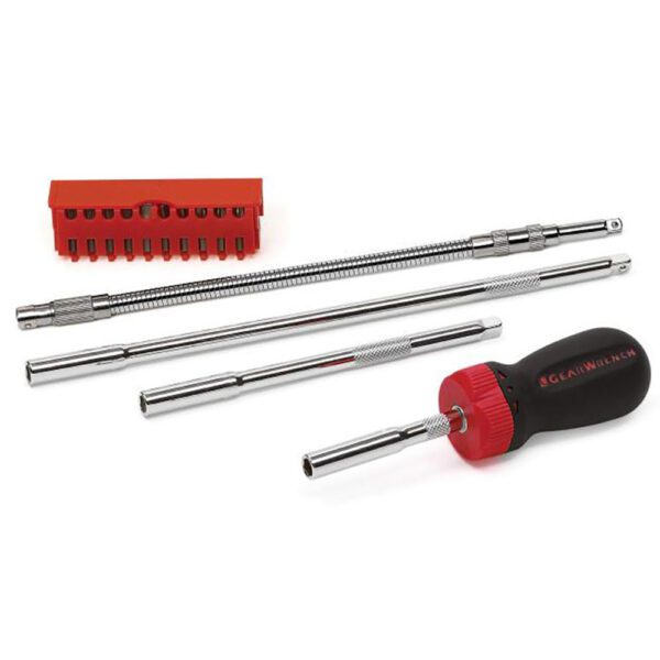 8915D GearWrench Juego de Destornilladores de Trinquete de 15 Piezas