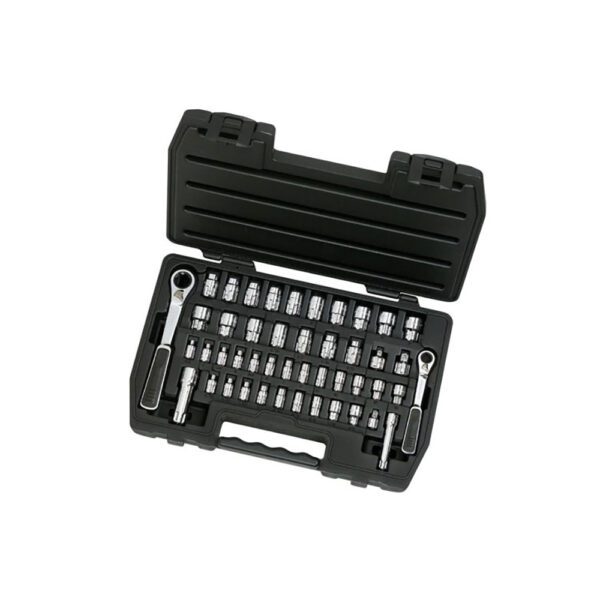 8946 GearWrench Juego de Paso Rápido de 1/4'' y 3/8'' SAE de 46 Piezas