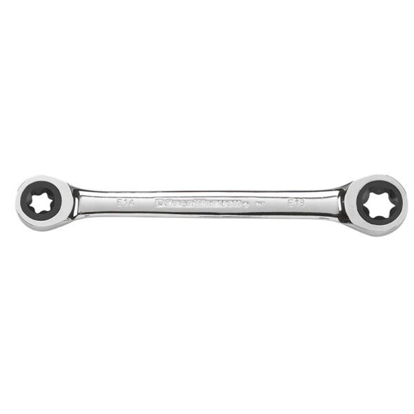 9222 GearWrench E14, E18 Llave de Trinquete de Doble Caja E-Torx