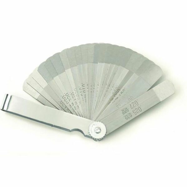 2424D GearWrench Calibre de Galgas Feeler SAE/Métrico de 22 Hojas Go-No-Go