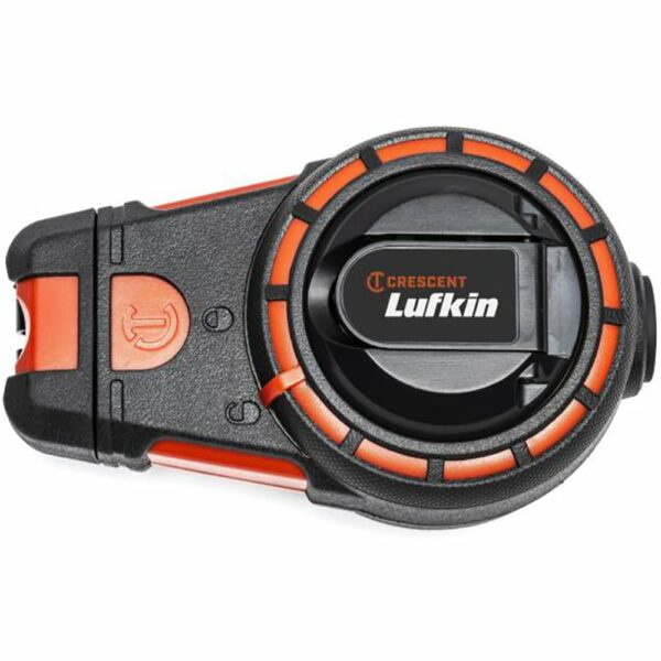 CL100R Lufkin 100' Tiza y Carrete de Contratista con Tiza Roja
