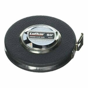HC253N Lufkin 3/8'' x 50' Cinta Métrica de Hoja Larga Leader Chrome Clad
