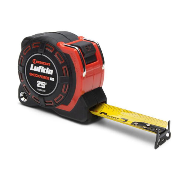 L1225AL-02 Lufkin 1-1/4'' x 25' Cinta Métrica Shockforce G2 Auto-Lock