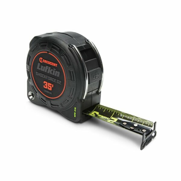L1235B-02 Lufkin 1-1/4'' x 35' Cinta Métrica Shockforce Nite Eye G2