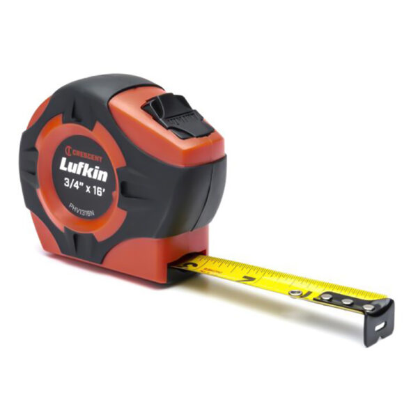 PHV1316N Lufkin 3/4'' x 16' Cinta Métrica con Retorno de Potencia Serie P1000 Hoja A2 Amarilla