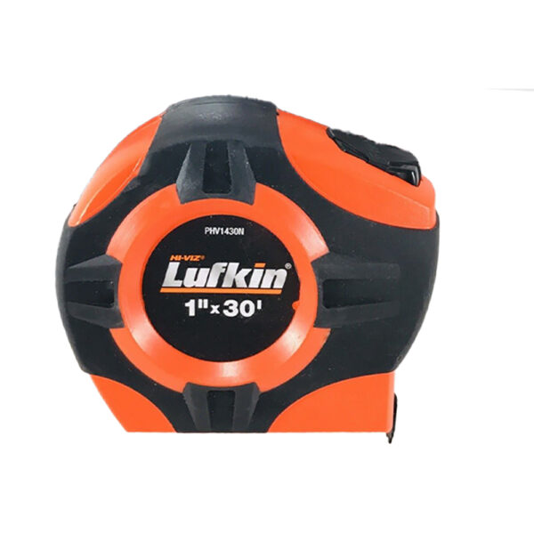 PHV1430N Lufkin 1'' x 30' Cinta Métrica con Retorno de Potencia Serie P1000 Hoja A5 Amarilla