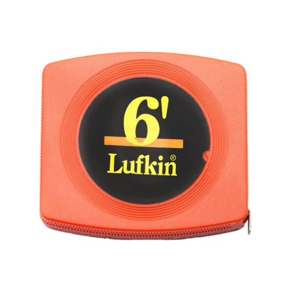 W616BO Lufkin 1/4'' x 6' Cinta Métrica de Bolsillo Pee Wee con Estuche Amarilla