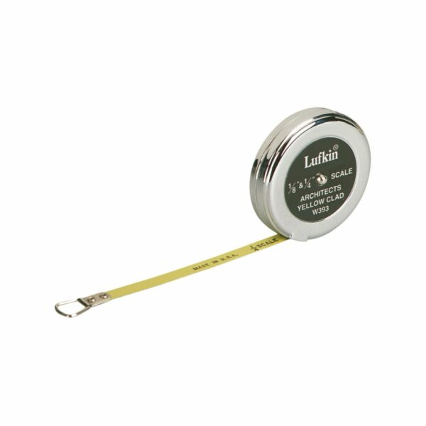 W393 Lufkin 1/4'' x 5' Cinta Métrica de Bolsillo para Arquitectos