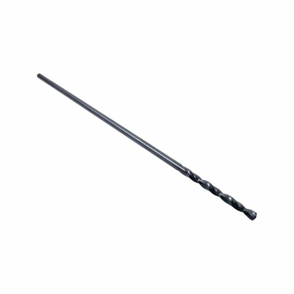 Omega Technologies EHSX12, 1/4'' 12'' Broca de Extensión de Avión con Acero de Alta Velocidad, Punta de División de 135 Grados