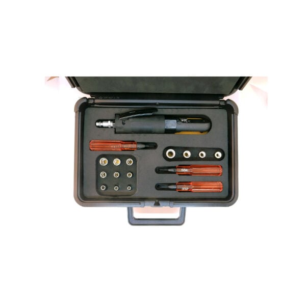 Omega Technologies HLKT2000 17PC Kit de Llave de Carraca Neum?tica y Dados