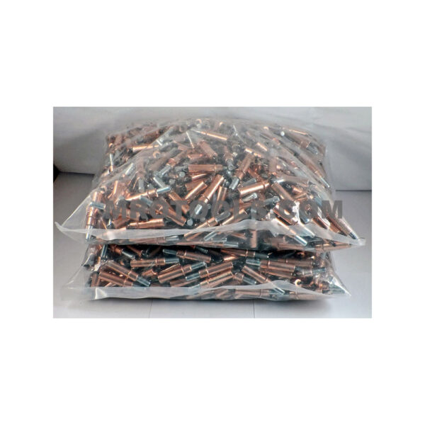 MRO Tools K2S1000-1/8 Sujetadores Cleco Operadas con Pinzas 0-1/4'' Estándar (K-1/8) Juego de 1000 Piezas, Con Bolsa de Transporte