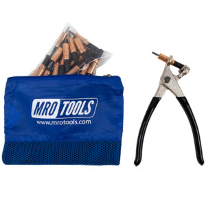 1/8'' Juegos Heavy Duty (KHD) de Sujetadores Cleco Operadas con Pinzas