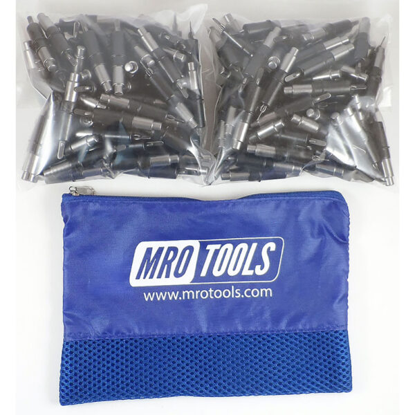 MRO Tools KHD2S450-5/32 Sujetadores Cleco Operadas con Pinzas 0-1/2'' Heavy Duty Juego de 450 Piezas, Con Bolsa de Transporte