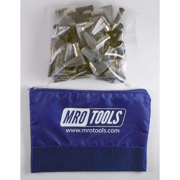 MRO Tools KSG4S25 Cleco Abrazaderas de Agarre Lateral 3/4'' x 1'' Juego de 25 Piezas, Con Bolsa de Transporte