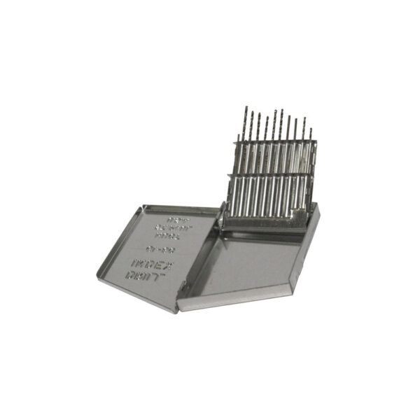 COJO20W Conjunto de Brocas Jobber 20PC, #61 - 80 (Tama?os de Calibre de Alambre) Acero de Cobalto