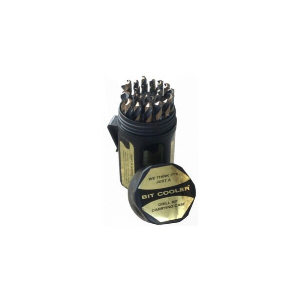 COJO29FP Conjunto de Brocas Jobber 29PC, 1/16 - 1/2 (Incrementos de 1/64) Acero de Cobalto, Estuche de Pl?stico