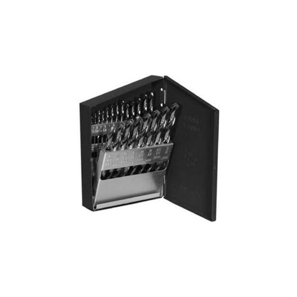 HSJO21F Conjunto de Brocas Jobber 21PC, 1/16 - 3/8 (Incrementos de 1/64) Tratado Superficialmente HSS
