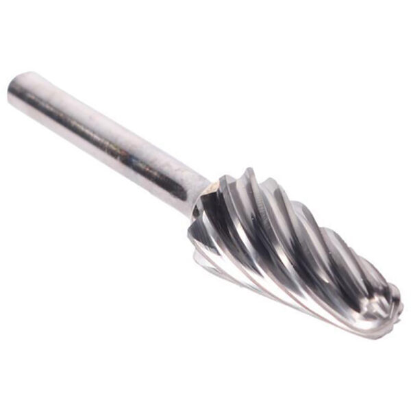 Omega Technologies SL7NF Cono (Extremo de Radio 14 Grados) Aluminio y No Ferrosos Doble Corte Bur de Carburo S?lido, 3/4'' x 1-1/2''