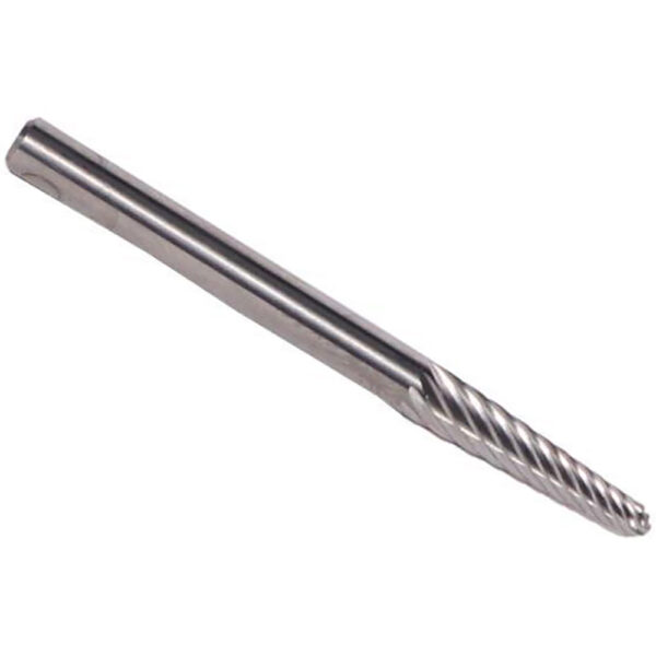 Omega Technologies SL53 Cono (Extremo con Radio 14 Grados) Miniatura Fresa de Carburo S?lido, 3/16'' x 1/2''
