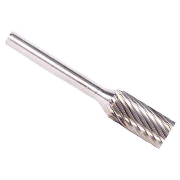 Omega Technologies SB3NF Cil?ndrica (Corte Final) Aluminio y No Ferrosos Doble Corte Bur de Carburo S?lido, 3/8'' x 3/4''