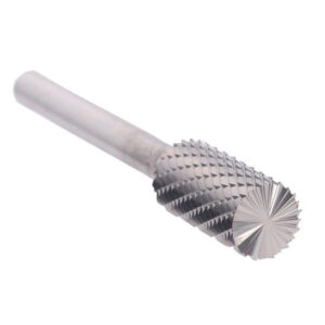 Burs Cilíndricas de Punta de Corte de Carburo Sólido de Corte Doble