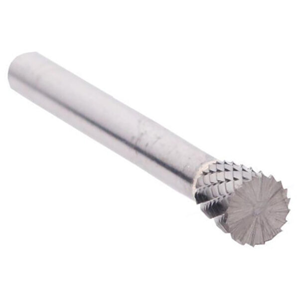 Omega Technologies SN6 Bur de Carburo S?lido de Corte Doble, Cono Invertido, 5/8'' x 3/4''