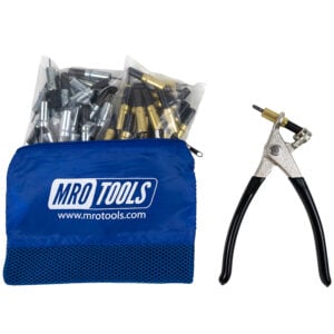 Juegos Mixtos Heavy Duty (KHD) de Sujetadores Cleco Operadas con Pinzas