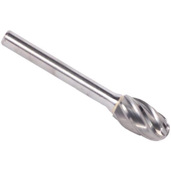Omega Technologies SE5NF Oval Aluminio y No Ferrosos Doble Corte Bur de Carburo S?lido, 1/2'' x 7/8''