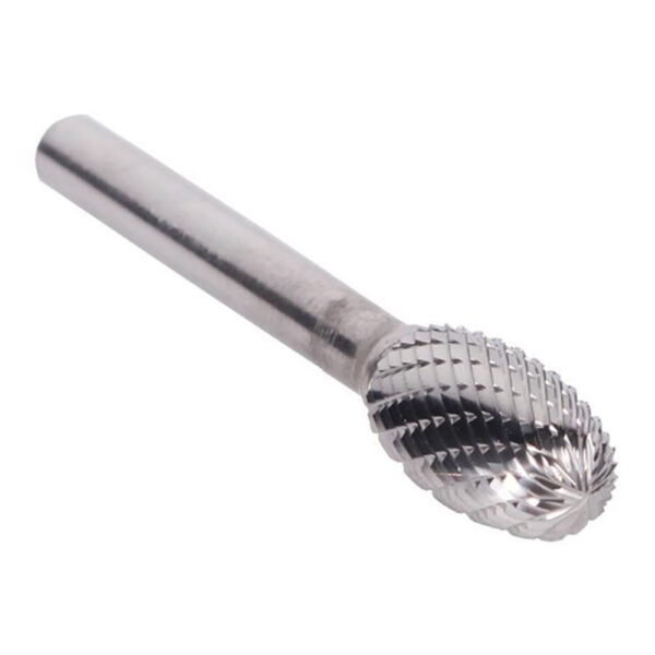 Omega Technologies SE7 Bur de Carburo S?lido de Corte Doble, Oval, 3/4'' x 1''