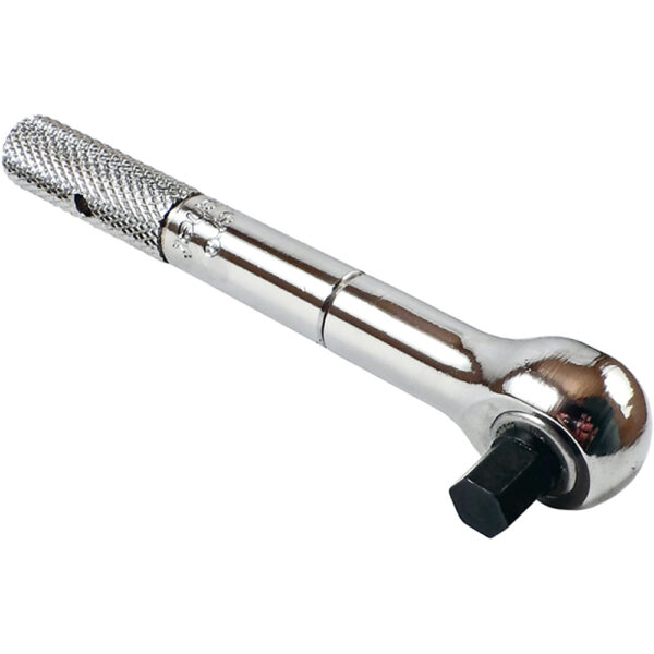 Omega Technologies RR40S-HX1/4 Roller Ratchet de Manija Corta Reversible, 1/4'' Impulsión Hexagonal