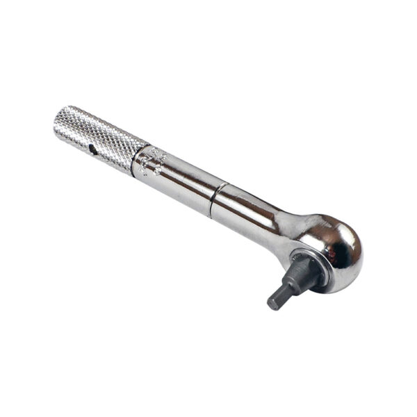 Omega Technologies RR40S-HX7/64 Roller Ratchet de Manija Corta Reversible, 7/64'' Impulsión Hexagonal