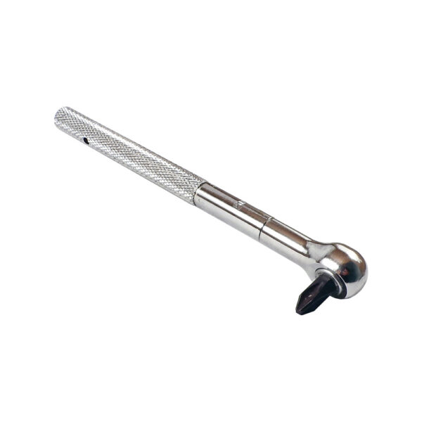 Omega Technologies RR40L-P2 Roller Ratchet Reversible de Manija Larga, #2 Punta Phillips