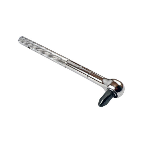 Omega Technologies RR40L-P3 Roller Ratchet Reversible de Manija Larga, #3 Punta Phillips
