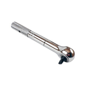 Omega Technologies RR40S-SL2 Roller Ratchet de Manija Corta Reversible, #2 Punta Plana