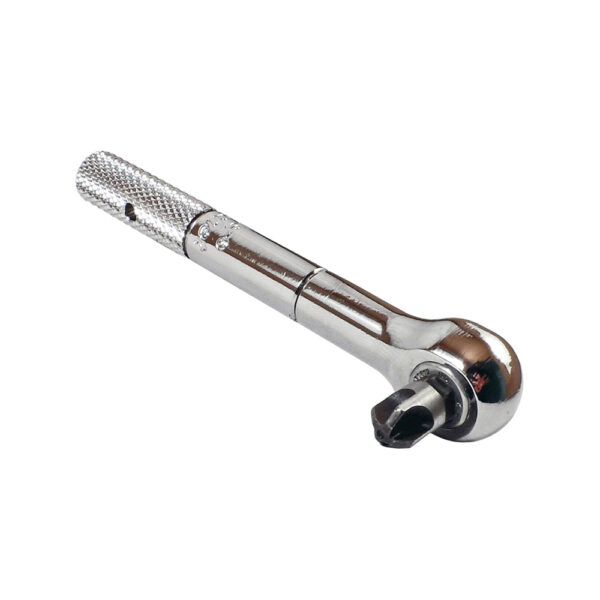 Omega Technologies RR40S-TS1/4 Roller Ratchet de Manija Corta Reversible, 1/4'' Punta Torq-Set