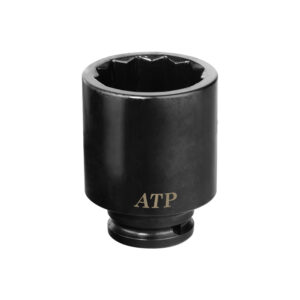 ATP DH-1647L Dado De Impacto Profundo De 2-15/16'', 12 Puntos, Impulsor Cuadrado De 1''