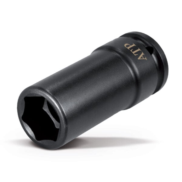 ATP Z-16M19 Dado De Impacto Estándar De 19mm, 6 Puntos, Impulsor Cuadrado De 1''